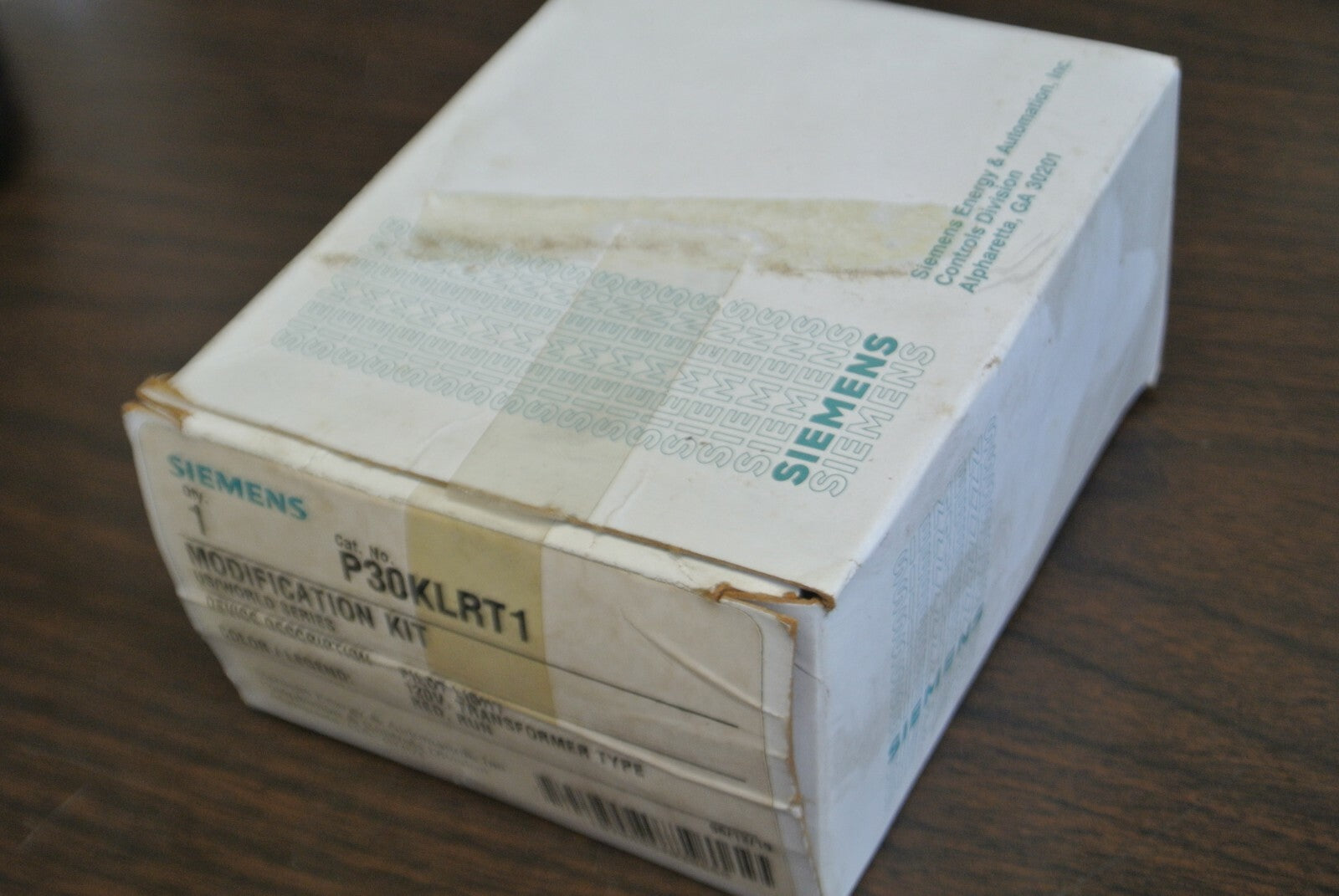 SIEMENS P30KLRT1 / PILOT LIGHT TRANSFORMER TYPE / 120V / RED / "RUN" NEW SURPLUS7