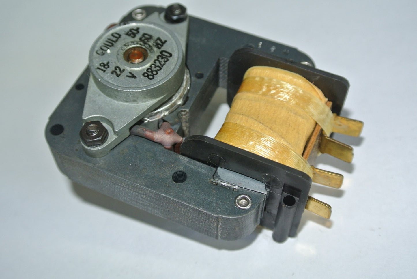 GOULD / BOMAX 883230 / 141-1189 MOTOR - 18-22V, 50/60Hz - EASTMAN - NEW SURPLUS3