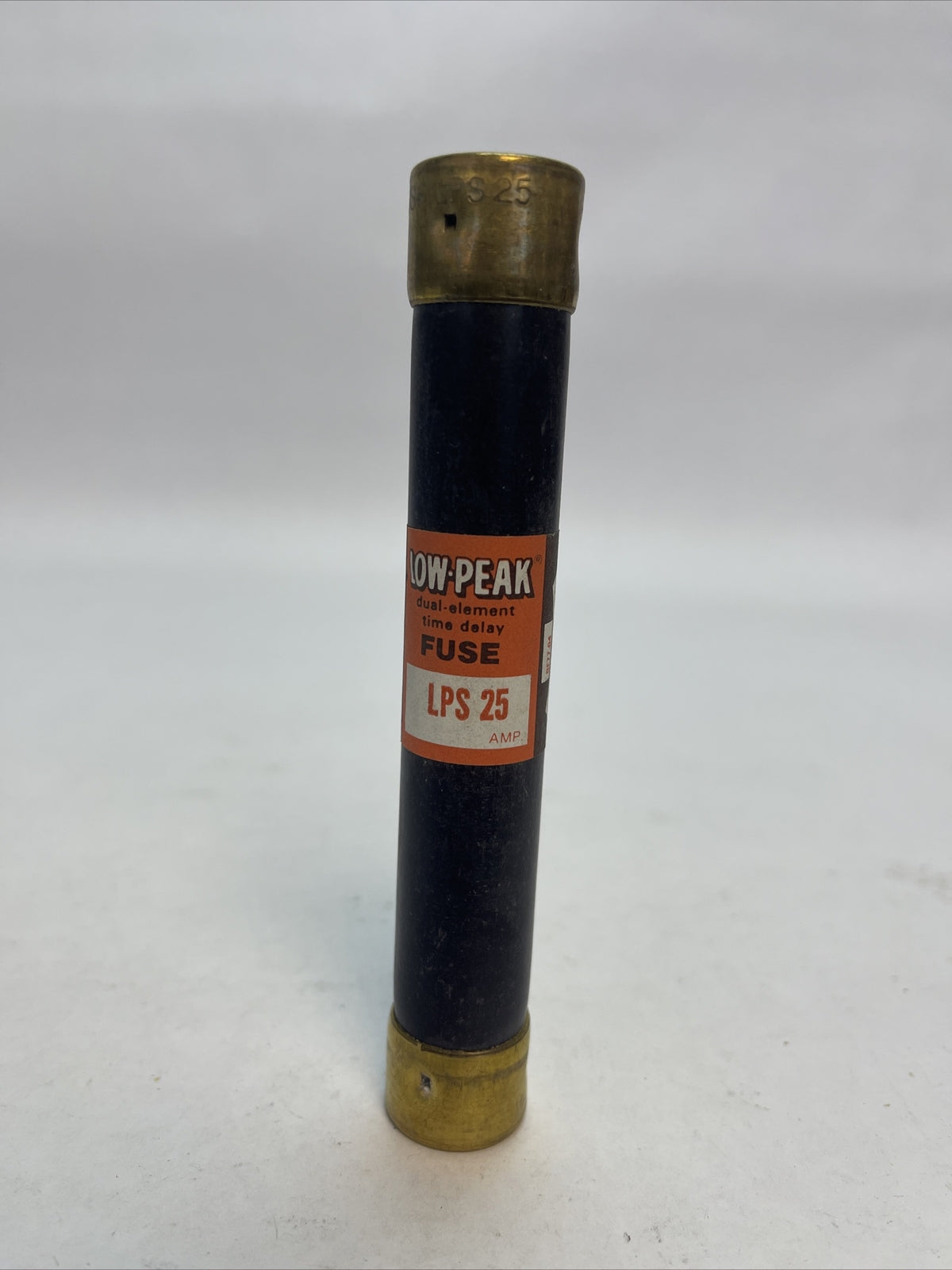 BUSSMANN LPS 25 LOW-PEAK CLASS K5 DUAL ELEMENT FUSE 25AMP 600VAC (LOT OF 10)2