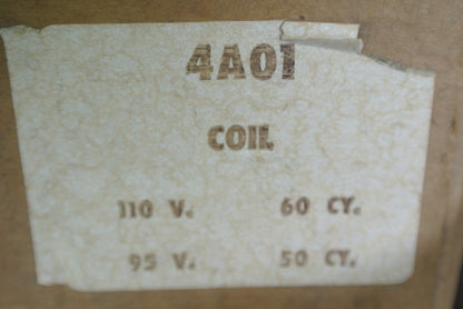 ALLEN-BRADLEY 4A01 COIL - 110V, 60Hz / 95V, 50Hz- NEW SURPLUS in BOX4