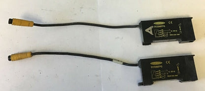 BANNER D12SN6FPQ FIBER OPTIC SENSORS 10-30VDC 150MA ***LOTOF2***0