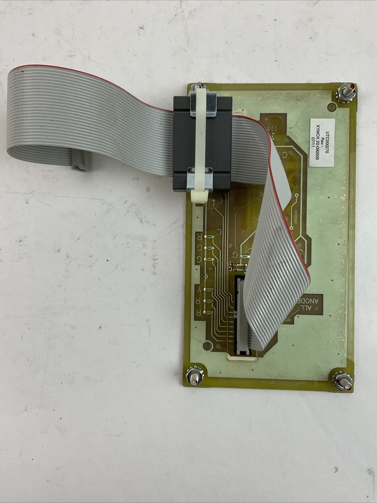YASKAWA UTC000270 XYMOX 20-090509 E7 DRIVE BYPASS BOARD2
