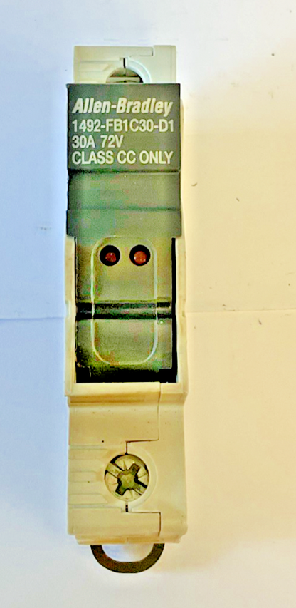 ALLEN BRADLEY 1492-FB1C30-D1 FUSE HOLDER SER.B 30A 72V  ***LOTOF14***1