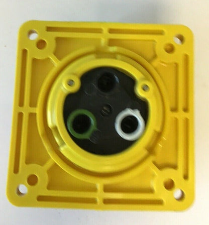 HUBBELL 330R4W PIN&SLEEVE RECEPTACLE PLUG 30A 125VAC 2