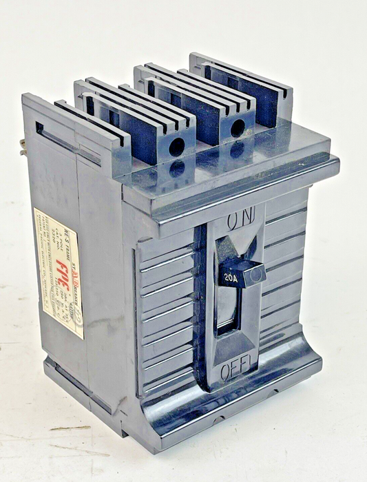 FEDERAL PACIFIC - 2320 - 3 POLE, 20A, 240 VAC AB CIRCUIT BREAKER - FPE0