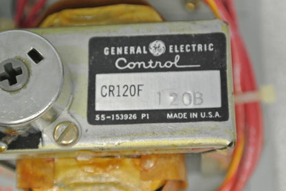 GENERAL ELECTRIC CR120F120B TRANSISTORIZED SENSITIVE RELAY 0-75 OHM NEW SURPLUS7