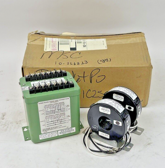OHIO SEMITRONICS - PC5-061D - AC WATT TRANSDUCER WITH (2) CURRENT TRANSFORMERS0