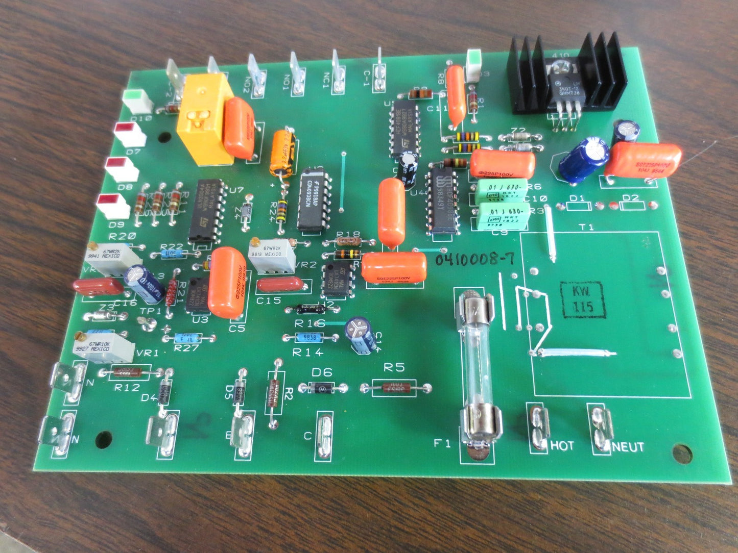 CIRCUIT BOARD 0410008-7 / 51000005 / BBC G 94V-O BBC G 94V-0 / 4100080006 NEW0