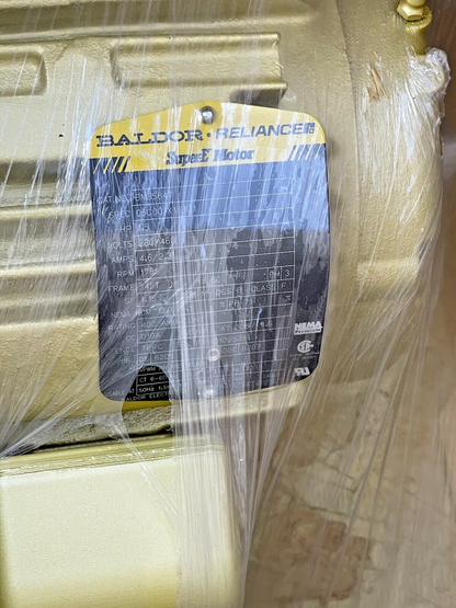 BALDOR - EM3584T - GP Motor -1.5 Hp 3 Phase 230/460V 1765 RPM 145t Frame SUPER-E4