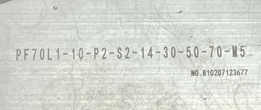 YASKAWA SGM7J-04A7C6E AC SERVO MOTOR 200VAC 2.5A 400W PF70L1-10-P2-S2-14-30-50-72