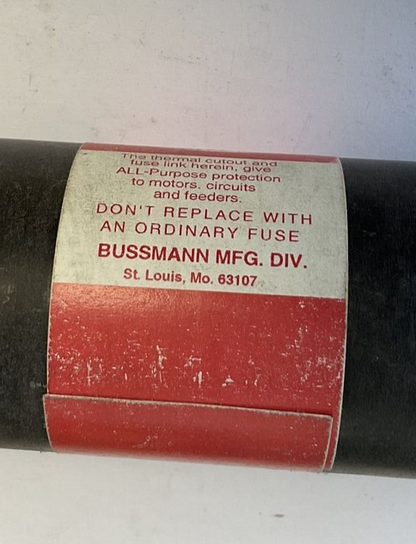 BUSSMANN FRS-R150 FUSETRON FUSE 150A 600VAC5