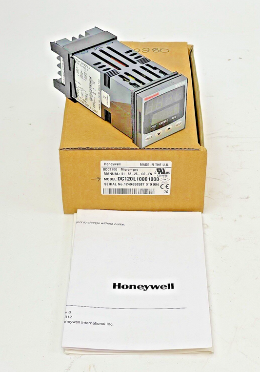 HONEYWELL - DC120L10001000 - MICRO-PRO UNIVERSAL DIGITAL CONTROLLER - UDC120L0