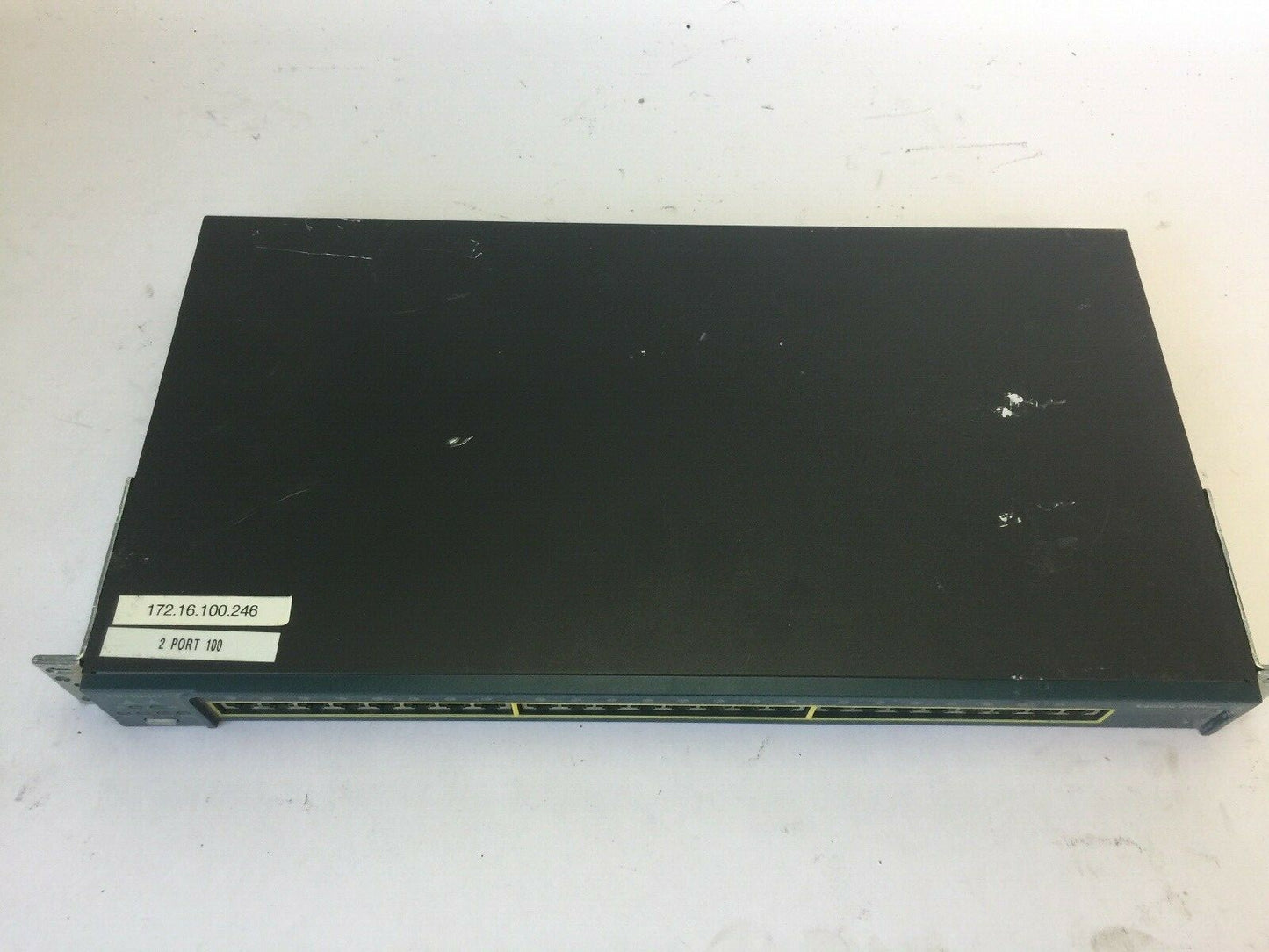 CISCO WS-C2950-24 CATALYST 24 PORT ETHERNET MANAGED NETWORK SWITCH2
