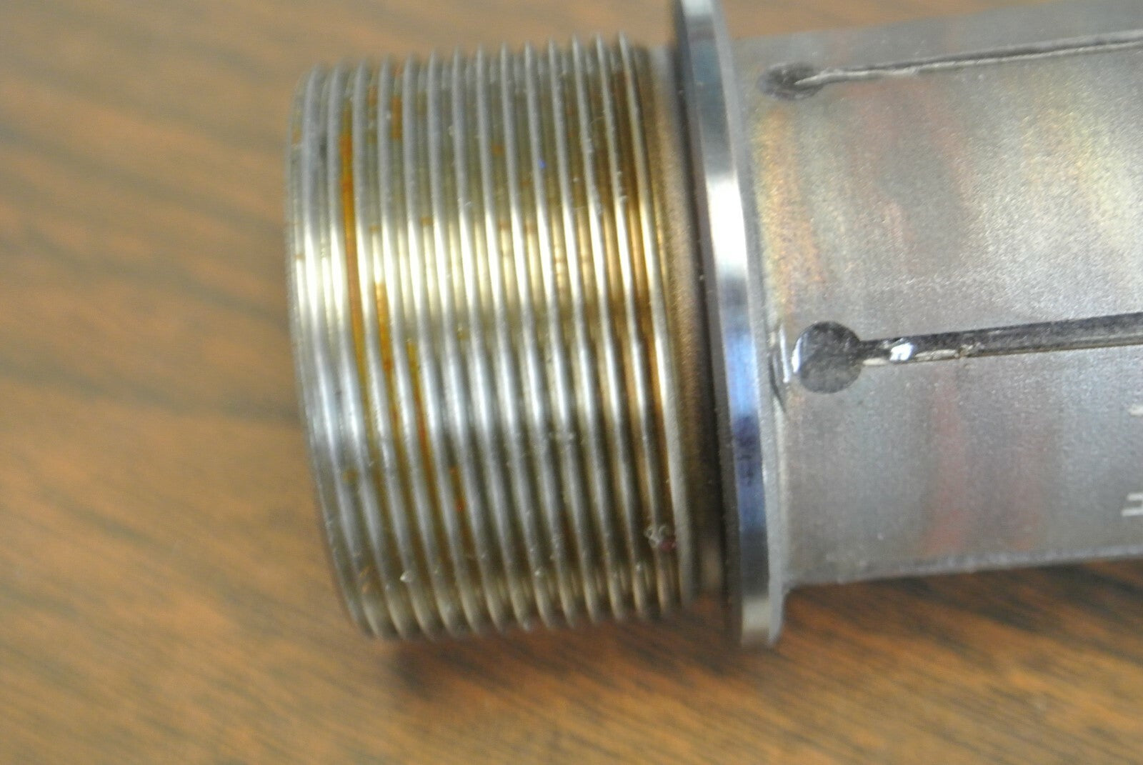 CO-OP TOOL 183593(006)F THREADED COLLET CHUCK / APPROX. 1-1/4" x 5" OAL5