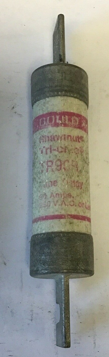 GOULD SHAWMUT TR90R TRI-ONIC 90A FUSE 250VAC DUAL ELEMENT TIME DELAY***LOTOF5***1