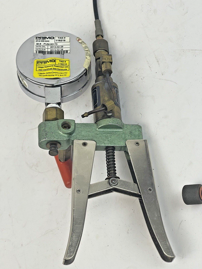 RALSTON INSTRUMENTS - HYDRAULIC HAND PUMP - 0-60 PSI - PUM 00173 - CALIBRATOR6