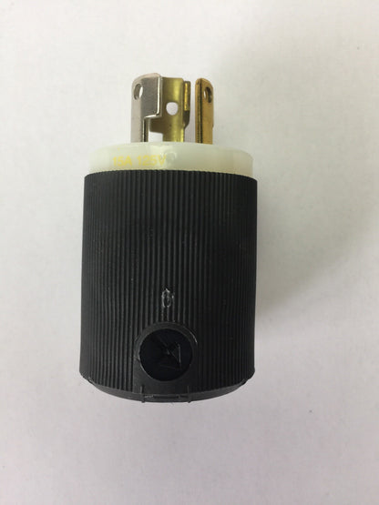 HUBBELL HBL4720C PLUG TWIST-LOCK INSULGRIP 2 POLE 15A 125V 3 WIRE GROUNDING 4