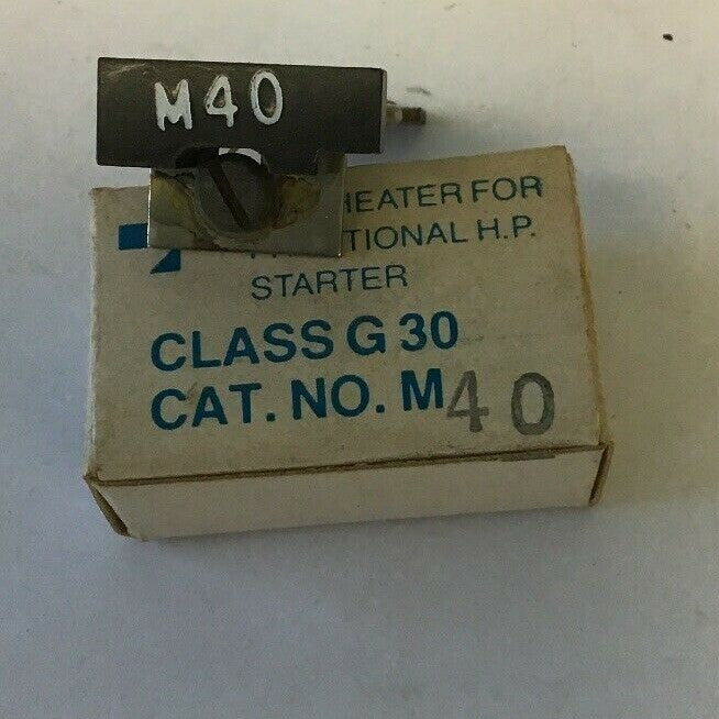 ITE M40 HEATER CLASS G30***LOTOF4***0