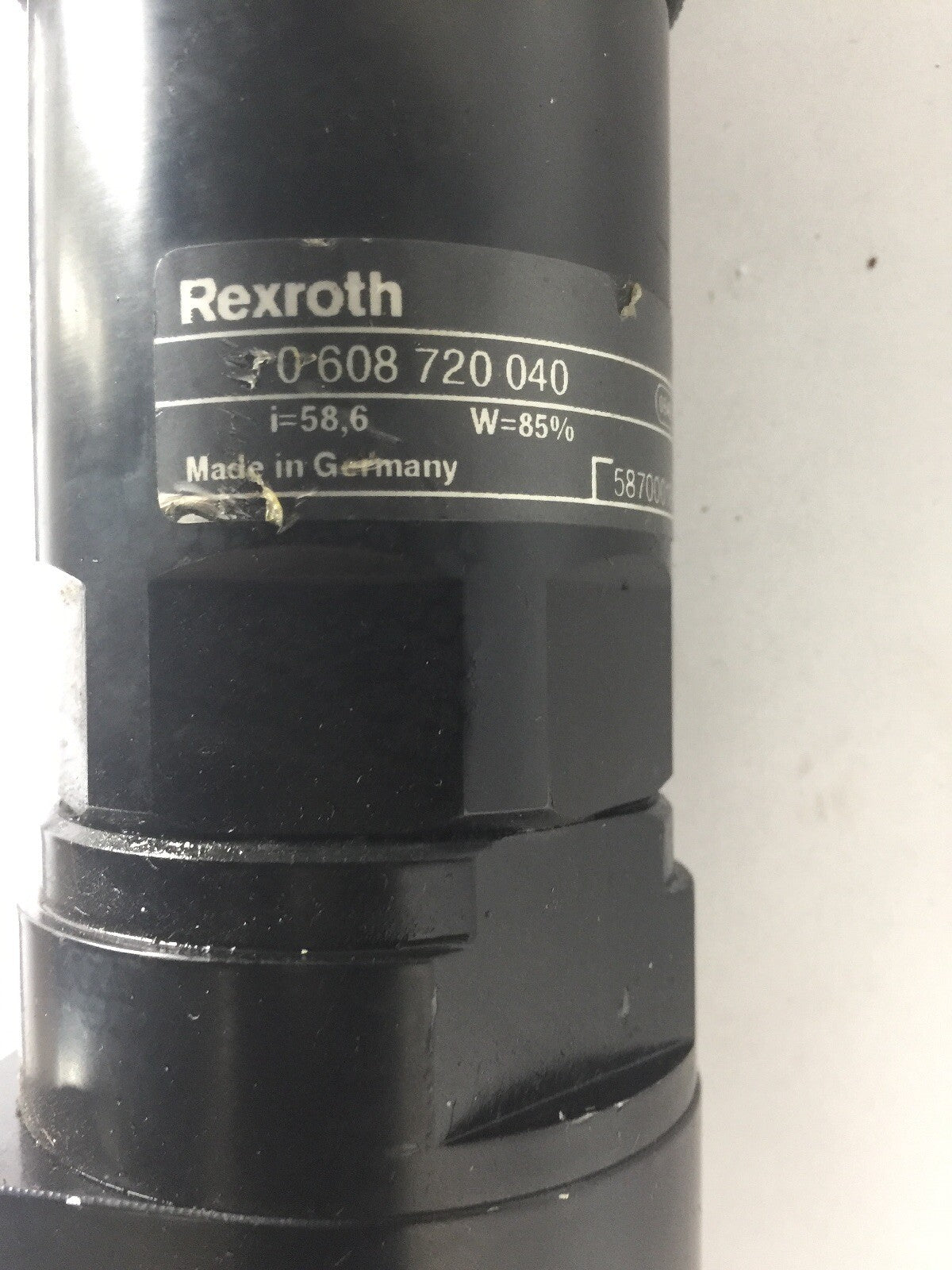 REXROTH 0608701018 DRIVE SPINDLE 0608720040 NUT RUNNER 0608820102 TRANSDUCER SYS2