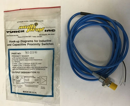 TURCK NI5-G12-YO PROXIMITY SENSOR 0