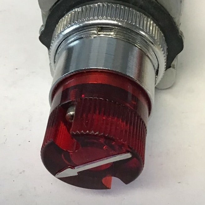  REES 4300-979 SELECTOR KNOB 949-6630 RED KNOB 115V 60CY6