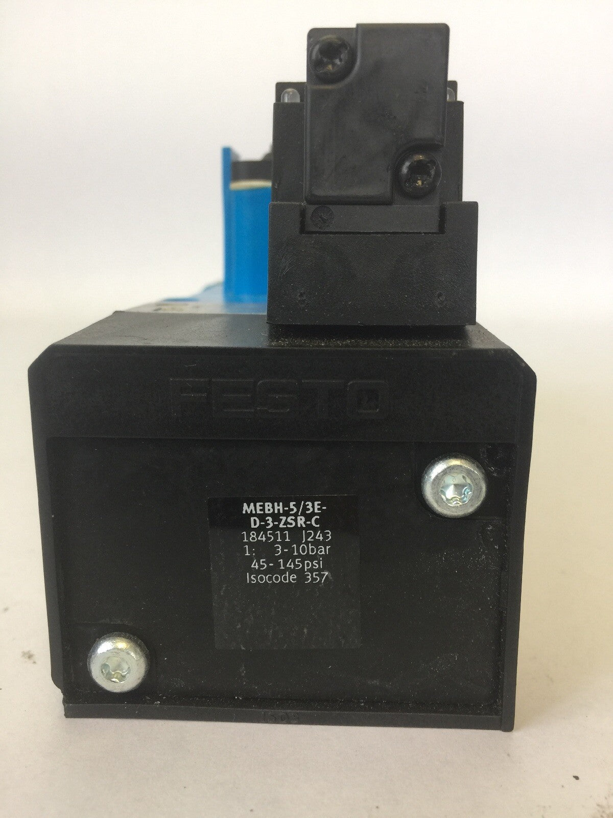 FESTO MEBH-5/3E-D-3-ZSR-C SOLENOID VALVE2