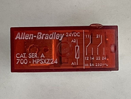 ALLEN BRADLEY 700-HPSZZ24 RELAY 24VDC0