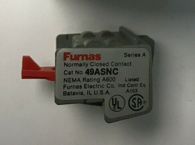 FURNAS 49ASNC AUXILIARY CONTACT KIT SER. A 2