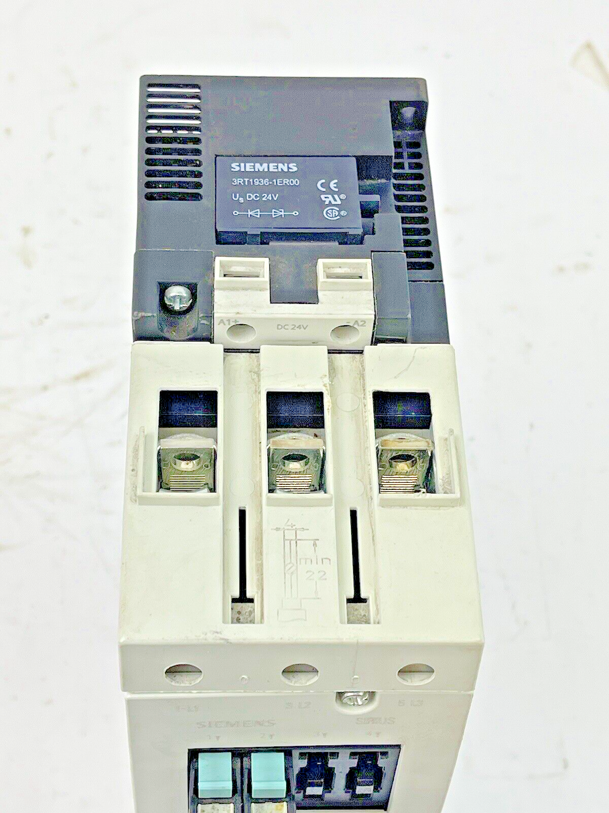 SIEMENS - 3RT1045-1BB40 & 3RU1146-4LB0 & 3RH1921-1CA10 (X2) & 3RT1936-1ER0012