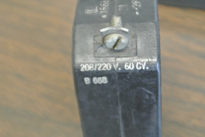 SQUARE D 1861-S1-R32B MAGNET COIL / 208/220V, 60Hz2