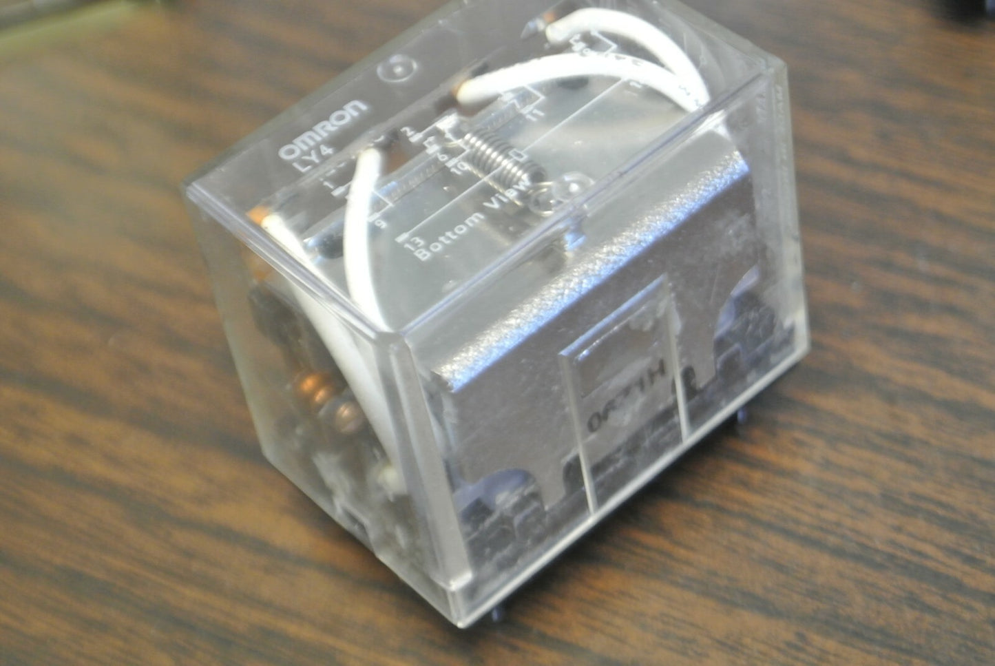 LOT of 3 / OMRON LY4 RELAY / 14-BLADE / 10A / 120VAC COIL / 240VAC / 28VDC3