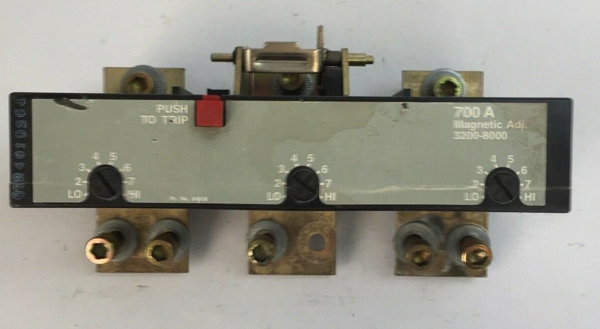 ITE LMD63T700 CIRCUIT BREAKER TRIP UNIT 700AMP MAGNETIC ADJ 3200-8000 3POLE0