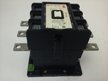 ABB EH160 CONTACTOR, 3PH, 3P BREAKING, 600V, 50-150H.P., 190A, CHIP PLASTIC7