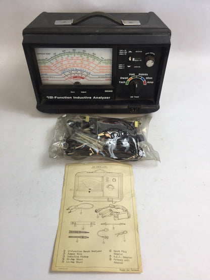 12 FUNCTION INDUCTIVE ANALYZER0