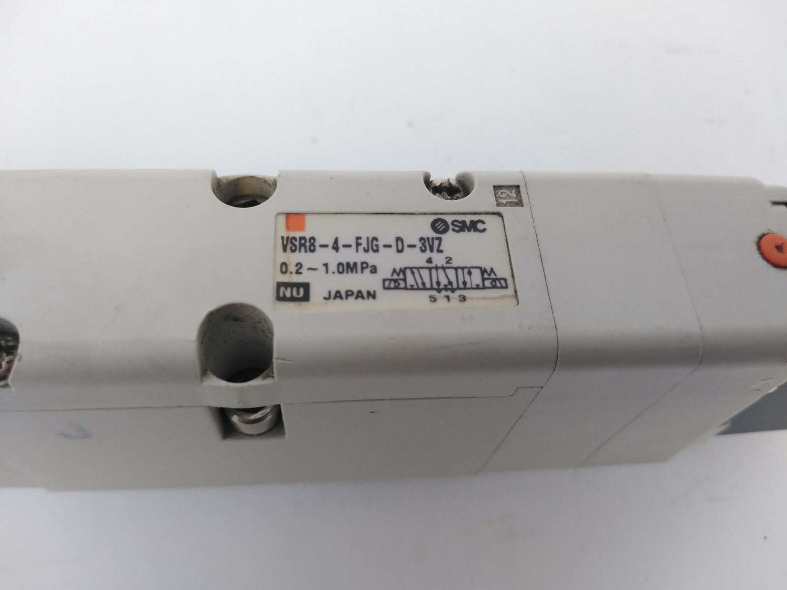 SMC VSR8-4-FJG-D-3VZ SOLENOID VALVE 0.2-1.0MPa1