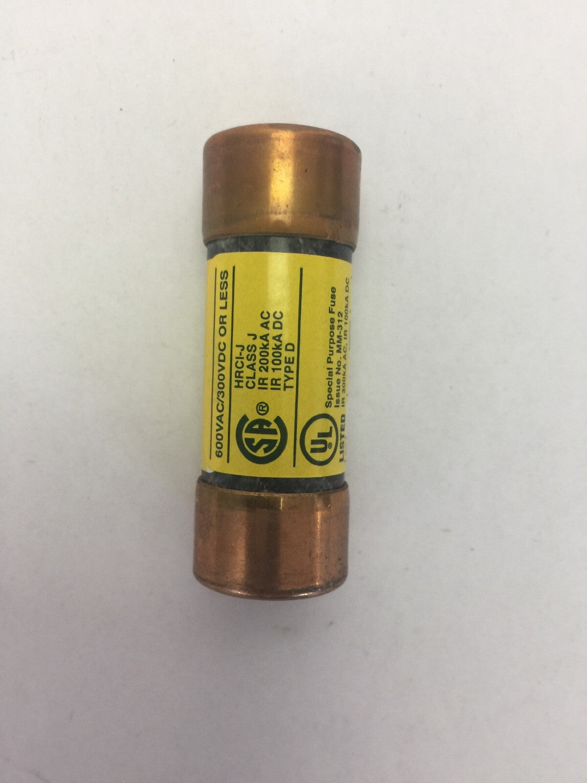 BUSS LPJ-15SP LOW-PEAK DUAL-ELEMENT TIME-DELAY FUSE 15A 600VAC/300VDC (LOT OF 4)1
