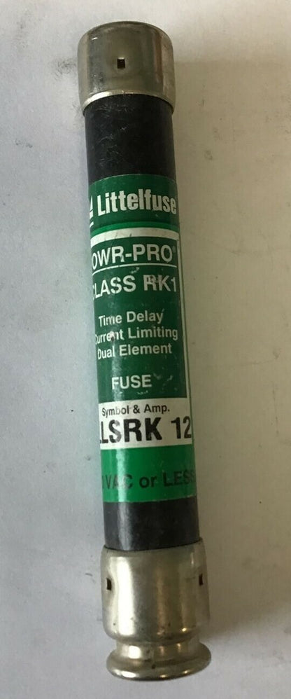 LITTELFUSE LLSRK 12  TIME DELAY FUSE CLASS RK1 12A ***LOTOF3***1
