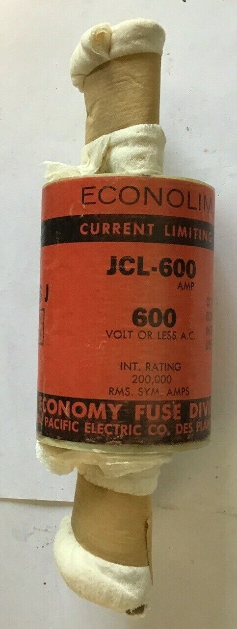 FEDERAL PACIFIC JCL-600 ECONOLIM 600A 600VAC CLASS J1