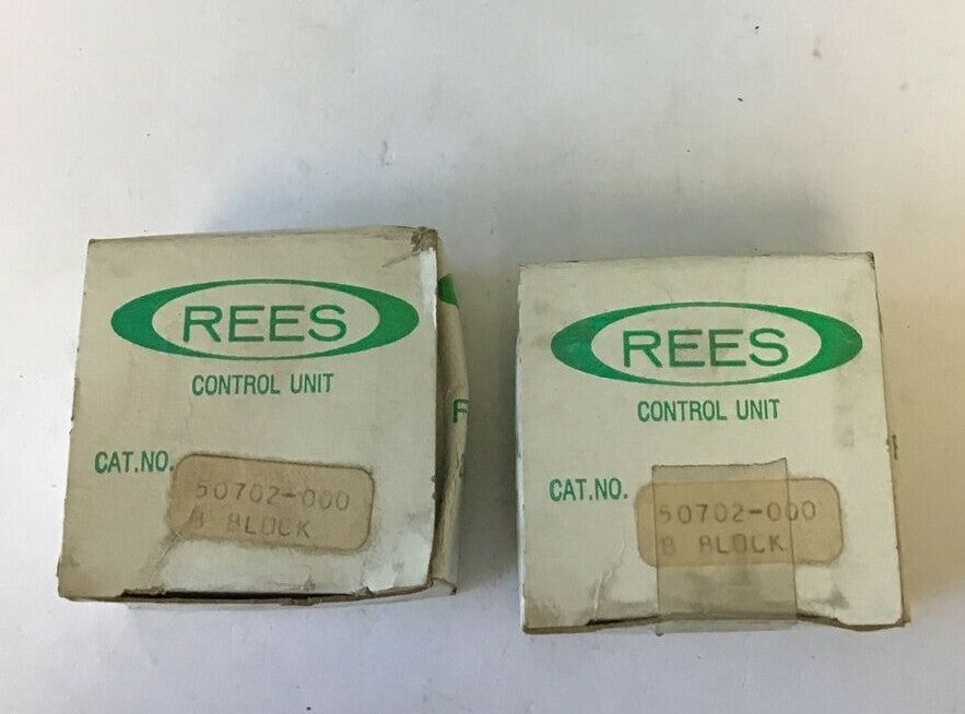 REES R REES 50702-000 CONTACT BLOCK / 1 N.C. ***LOTOF2***0