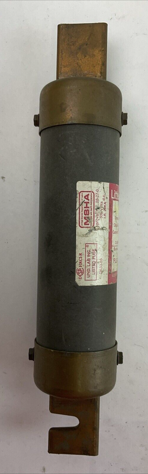 LITTELFUSE FLSR150 150A 600VAC TIME DELAY DUAL ELEMENT SLO BLO FUSE2