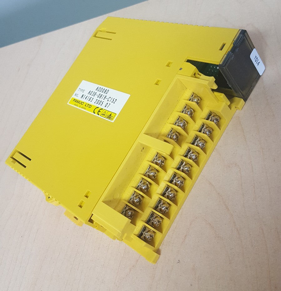 FANUC A03B-0819-C152 / A0D08D RELAY OUTPUT MODULE 0
