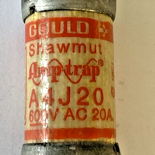 GOULD A4J20 FUSE 600VAC 20A ***LOTOF7***2