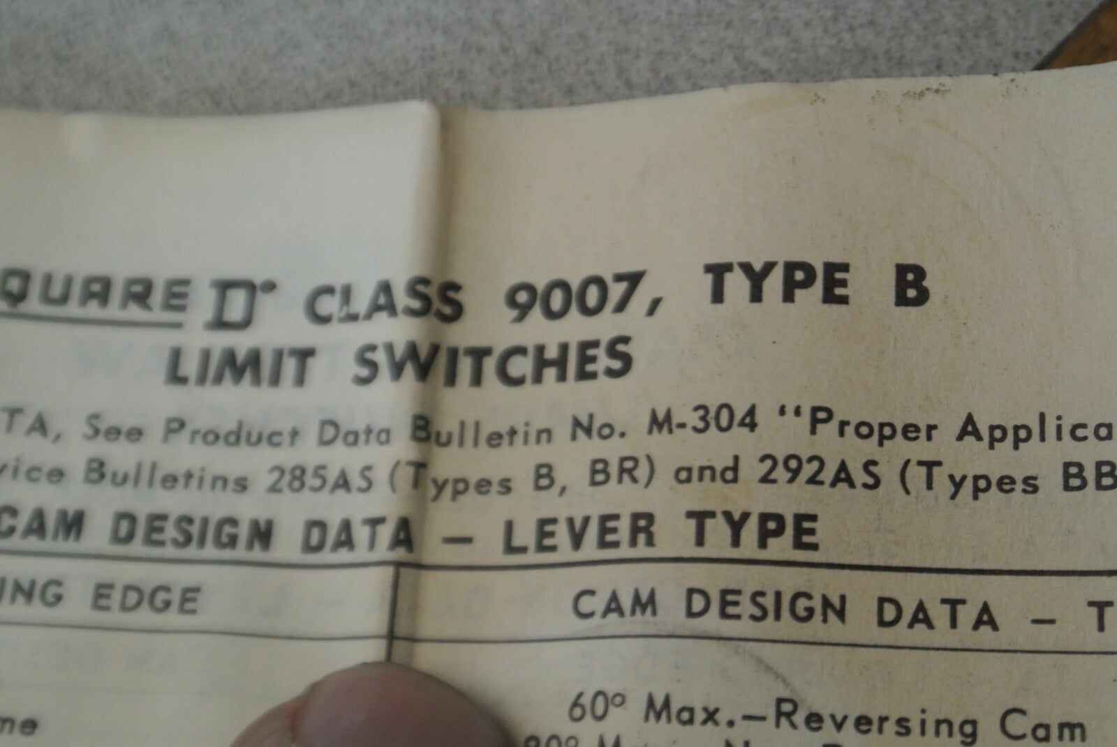 SQUARE D 31032-084-55 ACTUATOR HEAD for LIMIT SWITCH / NEW SURPLUS5