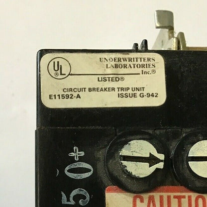 GE TFK236T175 175AMP TYPE TFK 3POLE TRIP UNIT2