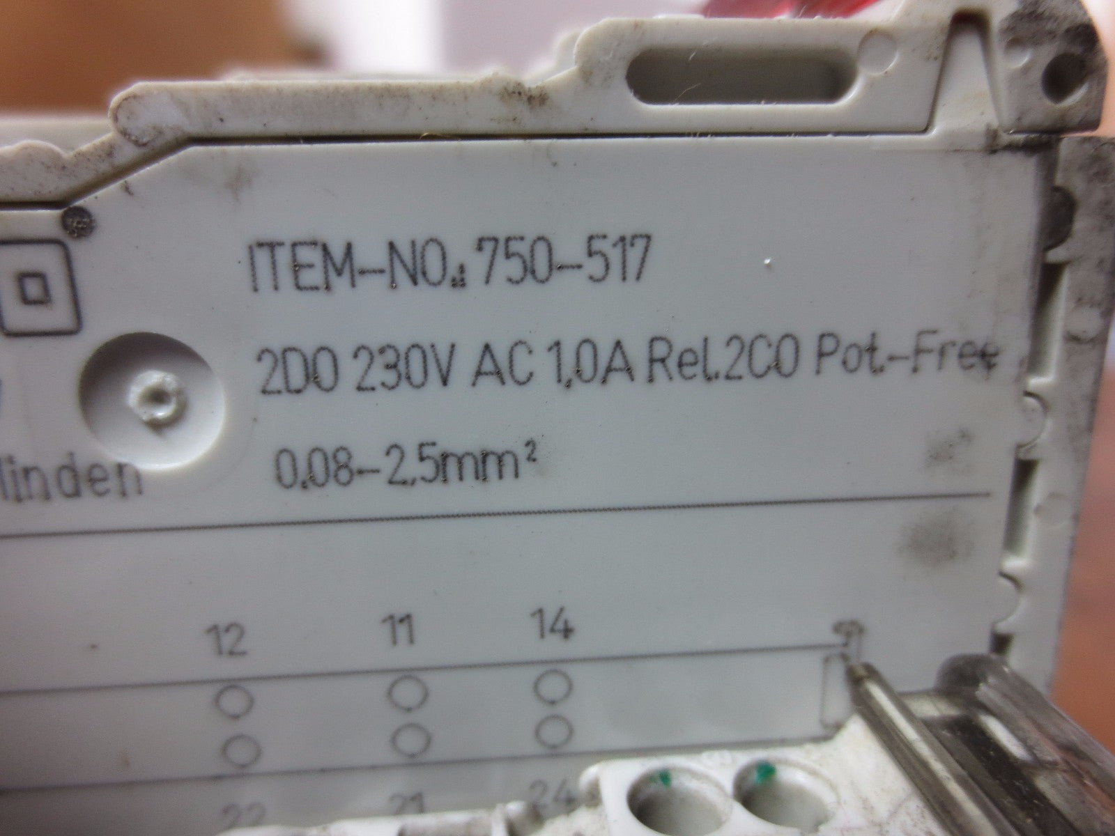 WAGO 750-600, 750-517, 750-430, 750-602, 750-530, 750-347 ASS'Y (QTY's BELOW)7