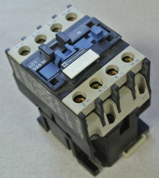 TELEMECANIQUE LC1D2510L6 - CONTACTOR - 208V, 60Hz - 11kW-380/415V, 15HP-460V0
