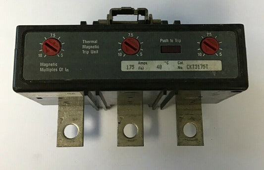 CHALLENGER CKT3175T THERMAL MAGNETIC TRIP UNIT 175AMP0