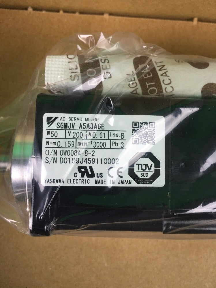 YASKAWA AC SERVO MOTOR SGMJV-A5A3A6E2