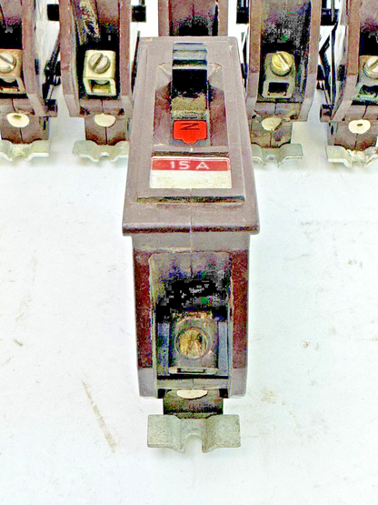 WADSWORTH ELECTRIC **LOT OF 6** - 115 - CIRCUIT BREAKERS - 1 POLE, 15 A3