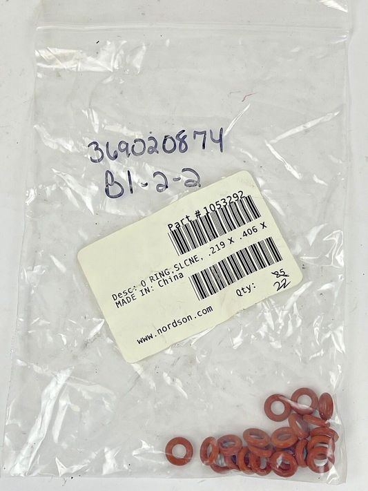 NORDSON *LOT OF 22* 1053292 O-Ring FOR PRODIGY POWDER TRANSFER PUMP REPAIR/MAINT0